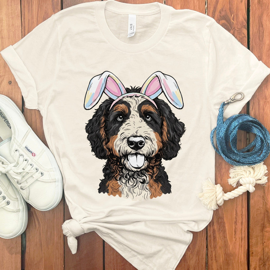Bernedoodle Bunny T-Shirt in Natural / S by Puppy Jo