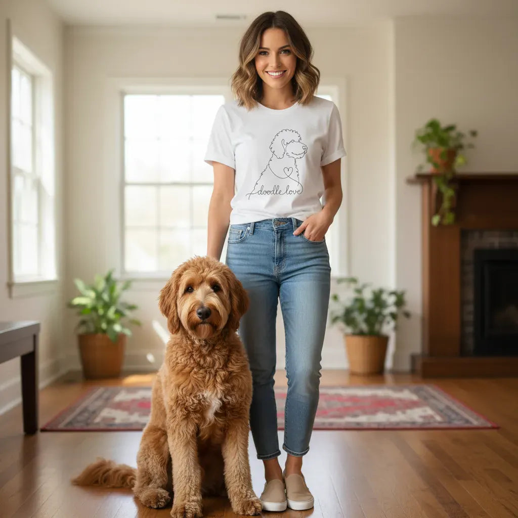 Bernedoodle Love T-Shirt in by Puppy Jo