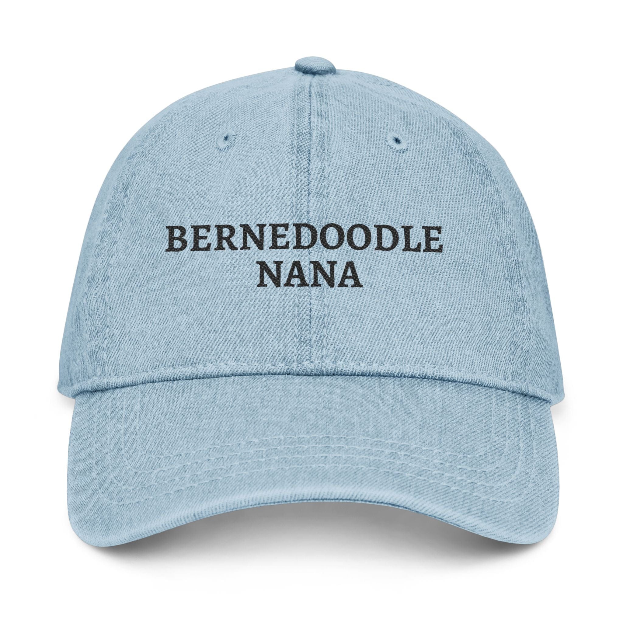 Bernedoodle Nana Hat in Light Blue / One size by Puppy Jo