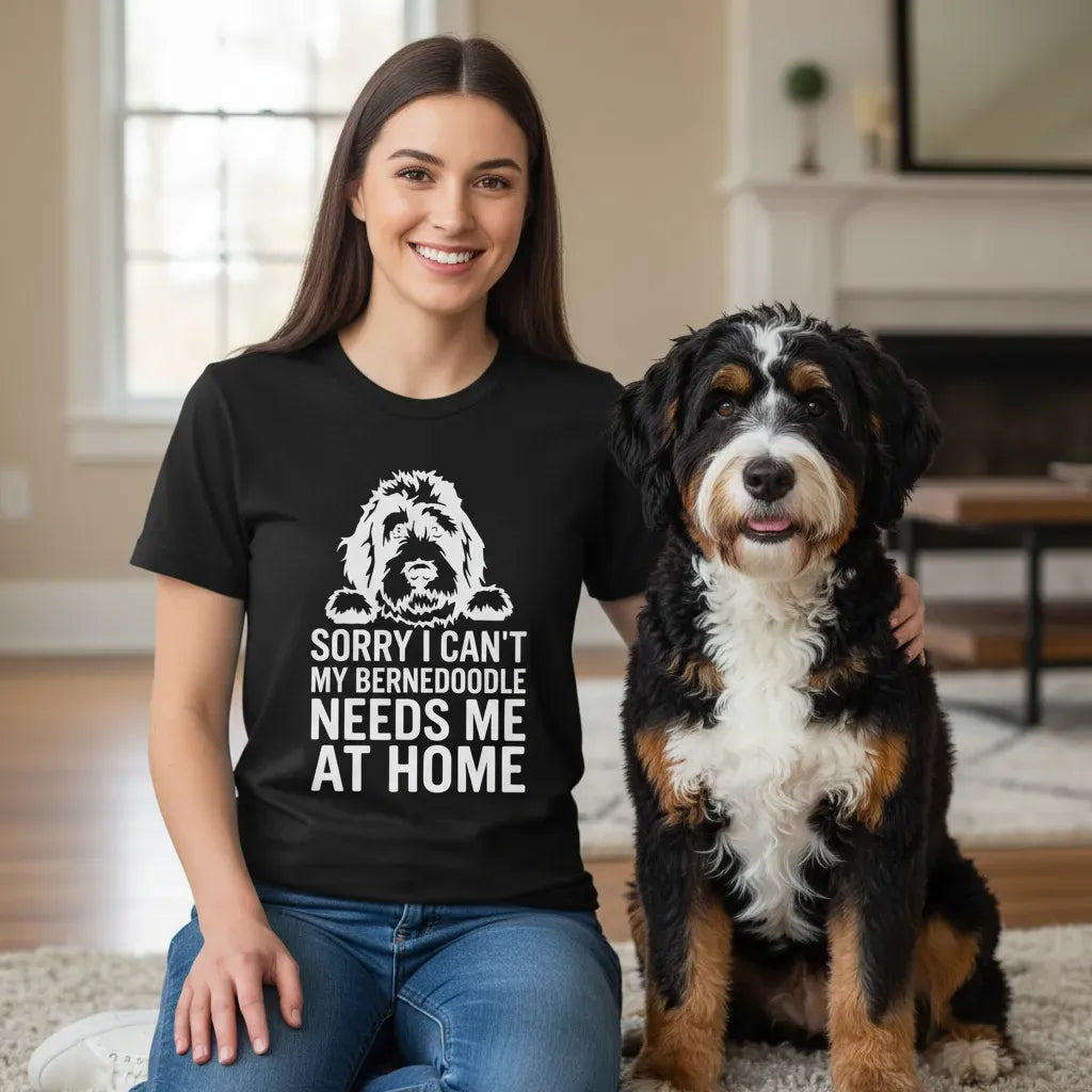 Bernedoodle Needs Me T-Shirt in by Puppy Jo