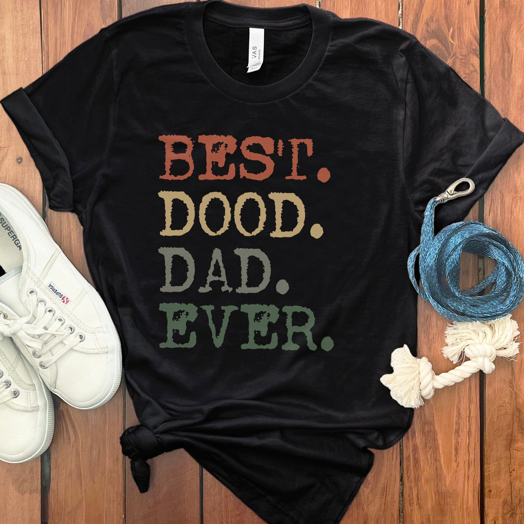 Best Dood Dad T-Shirt in Black / S by Puppy Jo