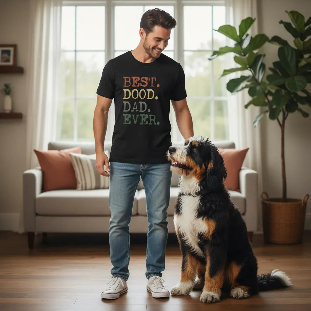 Best Dood Dad T-Shirt in by Puppy Jo