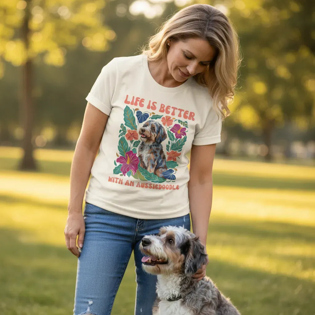 Better With an Aussiedoodle in by Puppy Jo