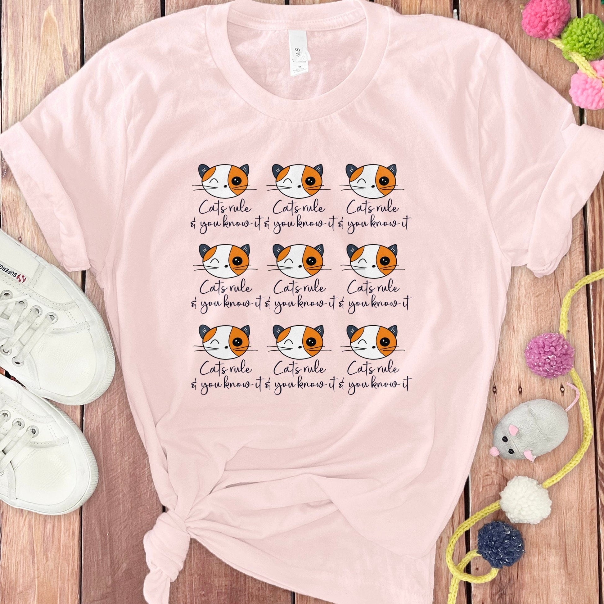 Cats Rule If You Know It You Know It T-Shirt product type
