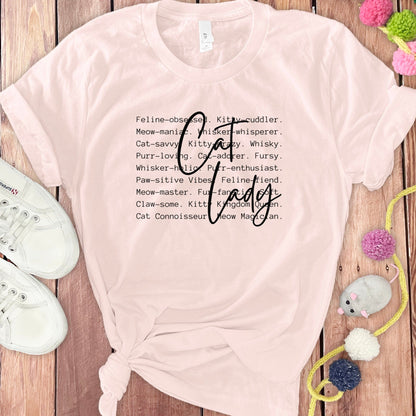 Cute Cat Lady Graphic T Shirt for Cat Lovers product