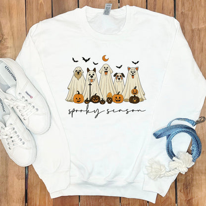 Spooky Season Dogs Halloween Sweatshirt product
