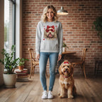 Cream Labradoodle Coquette Sweatshirt