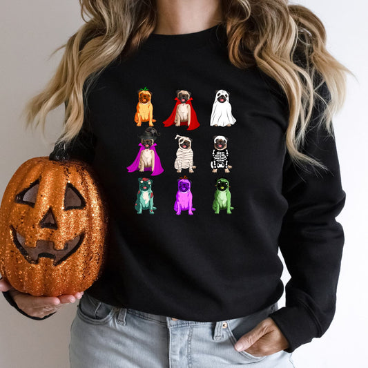 Pug Halloween Sweatshirt - PuppyJo Sweatshirt