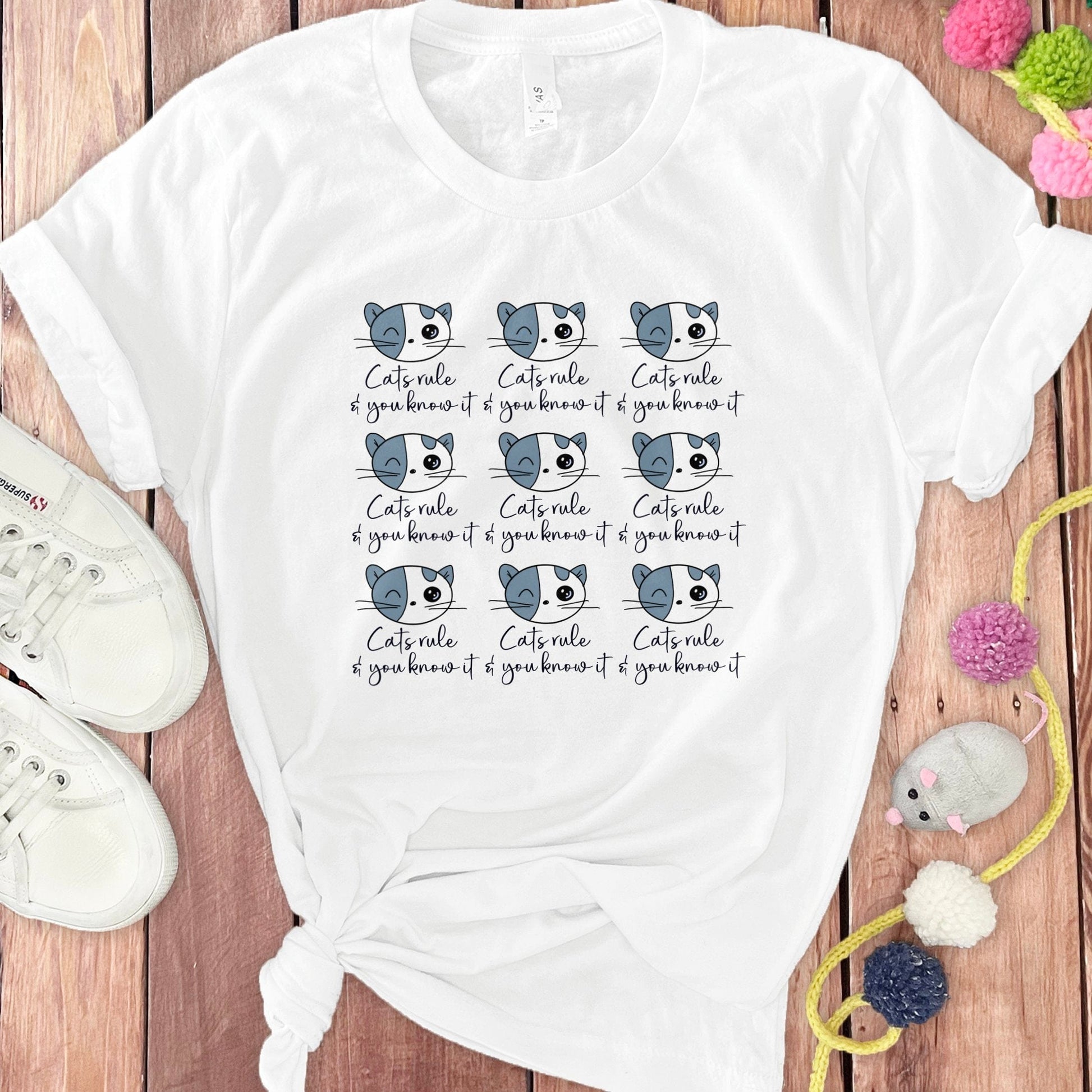 Cats Rule If You Know It Graphic T-Shirt product
