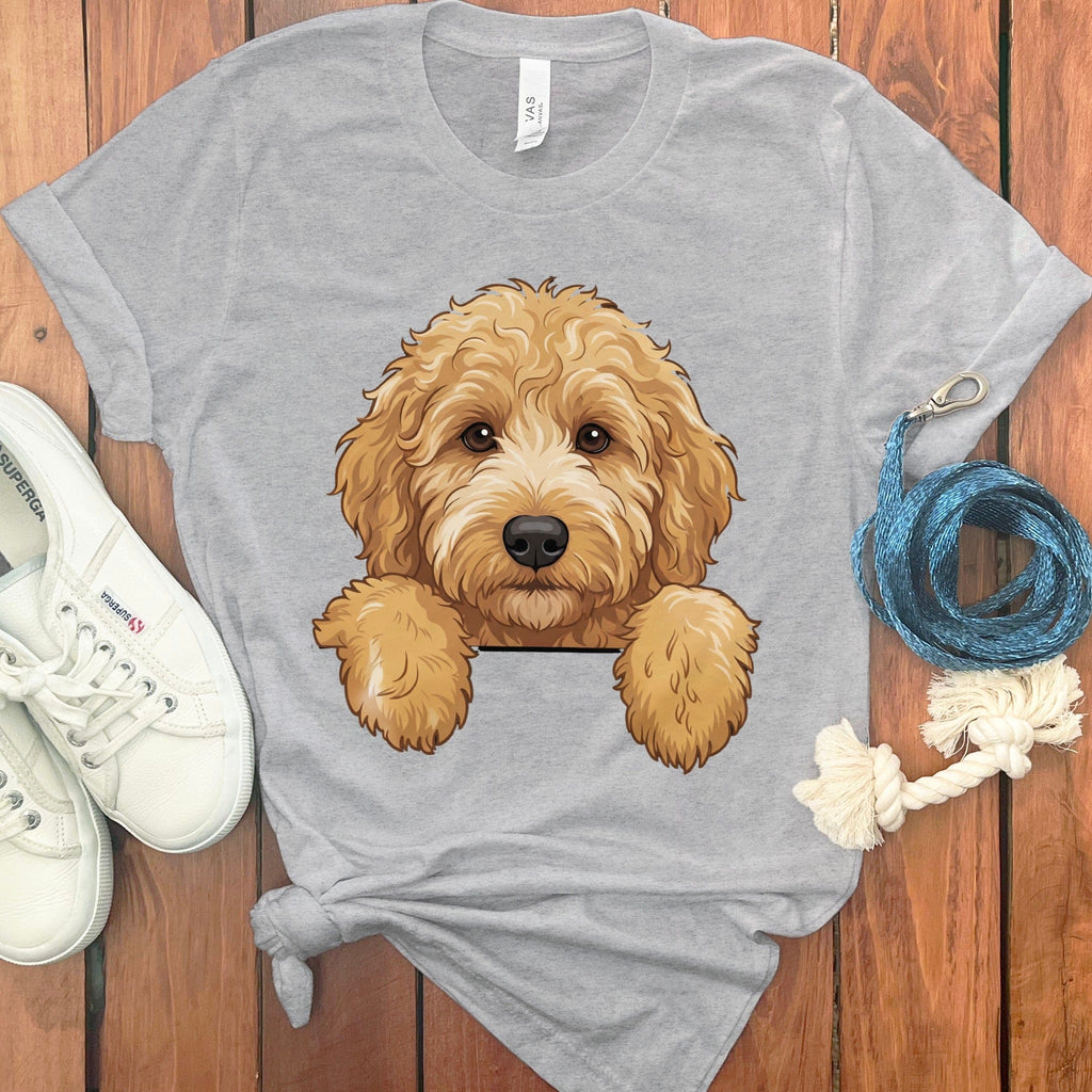 Cute Cartoon Puppy Graphic Tee for Dog Lovers