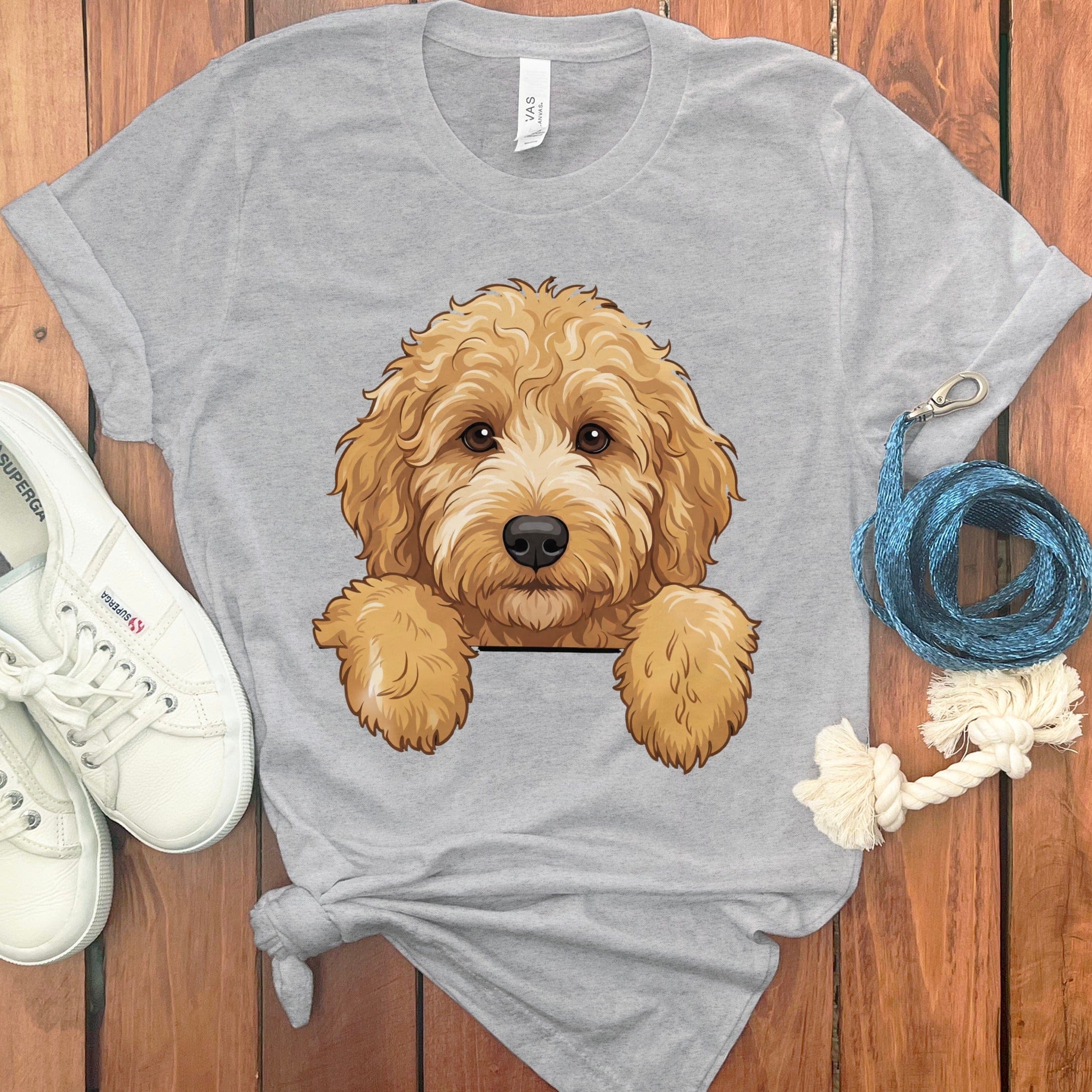 Cute Cartoon Puppy Graphic Tee for Dog Lovers