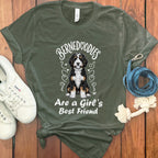 Bernedoodles Are a Girl's Best Friend T-shirt