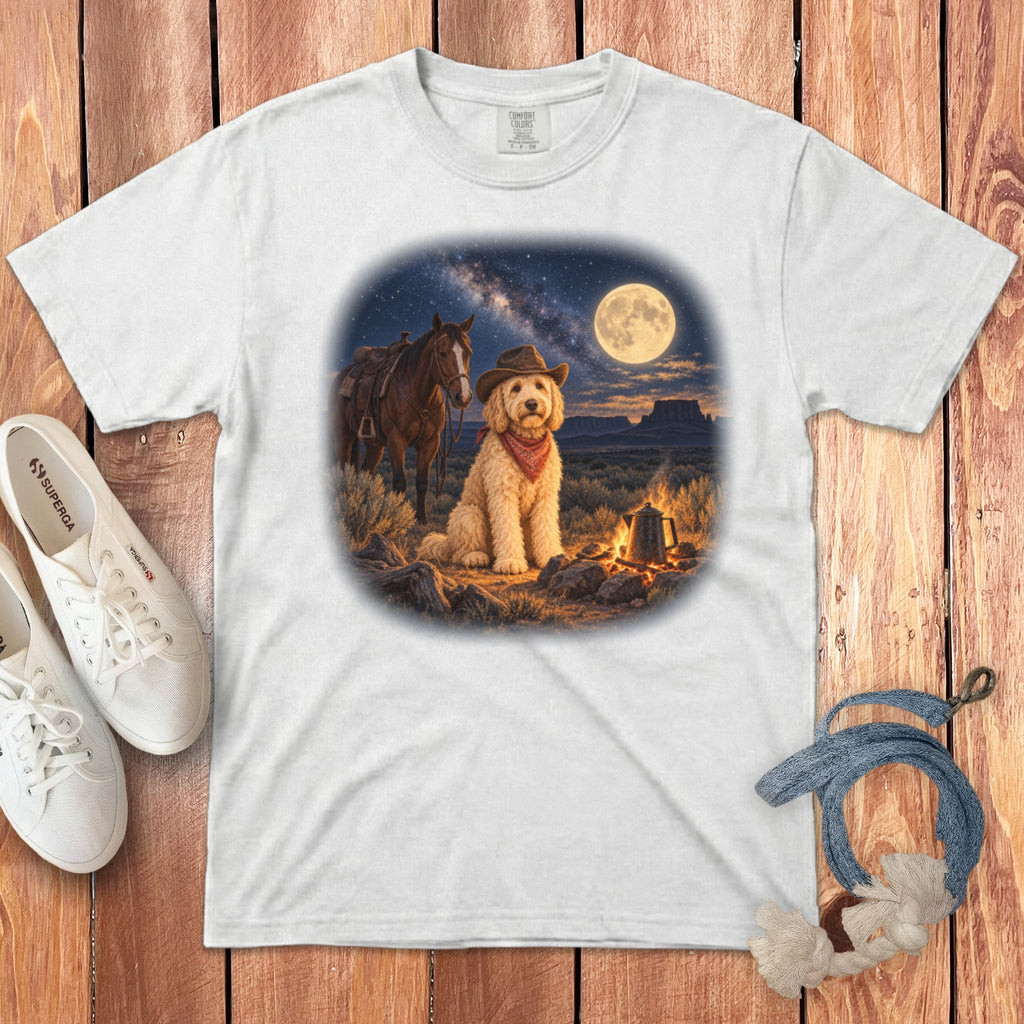 Moonlit Doodle Cowboy Signature T-Shirt