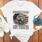 Doodle Dad Like a Regular Dad But Cooler T-shirt