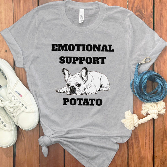 Emotional Support Potato Graphic Tee Shirt product