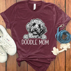 Doodle Mom Graphic Tee for Dog Lovers