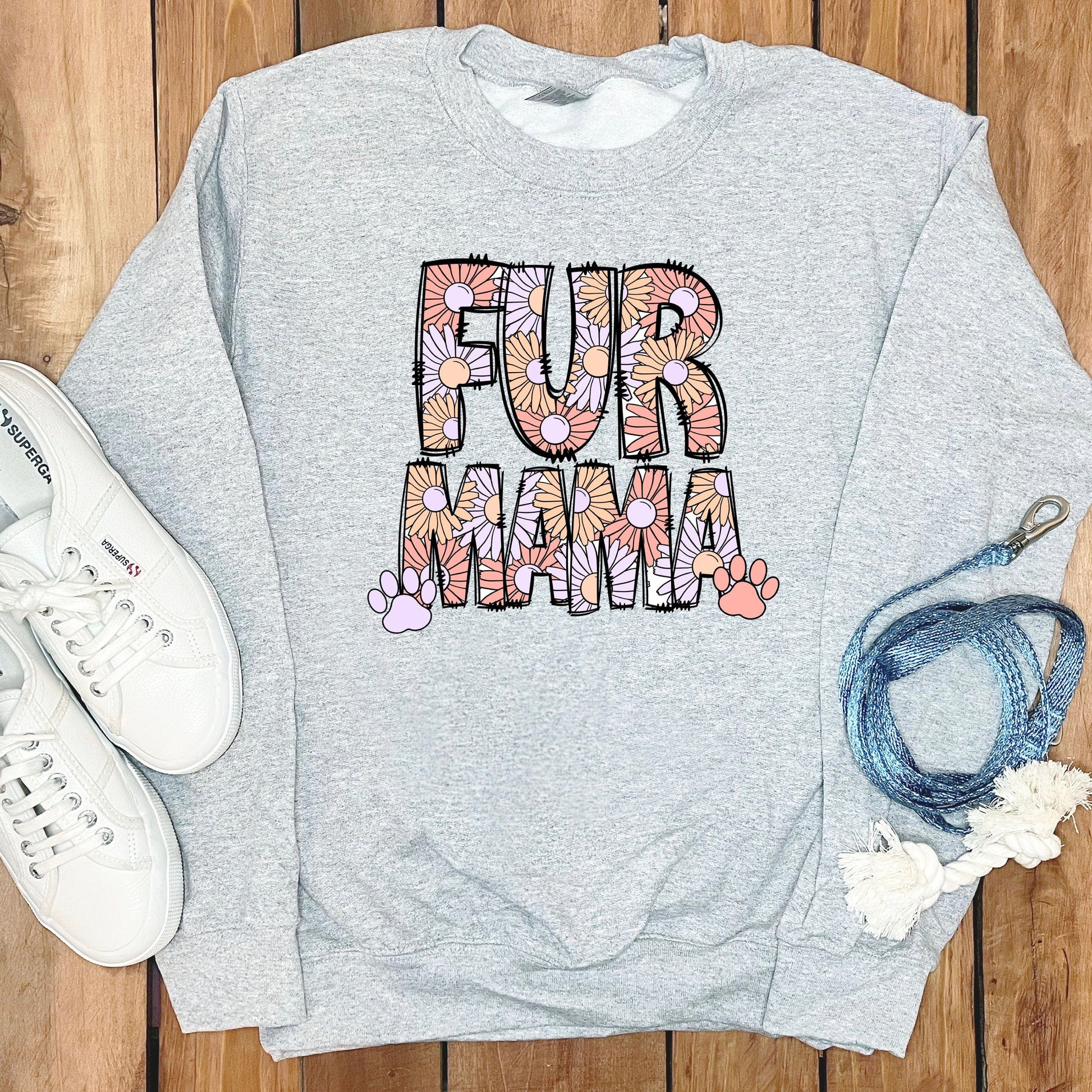 Fur Mama Graphic Sweatshirt for Pet Lovers product