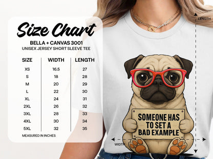 Someone Has to Set a Bad Example T-Shirt Product
