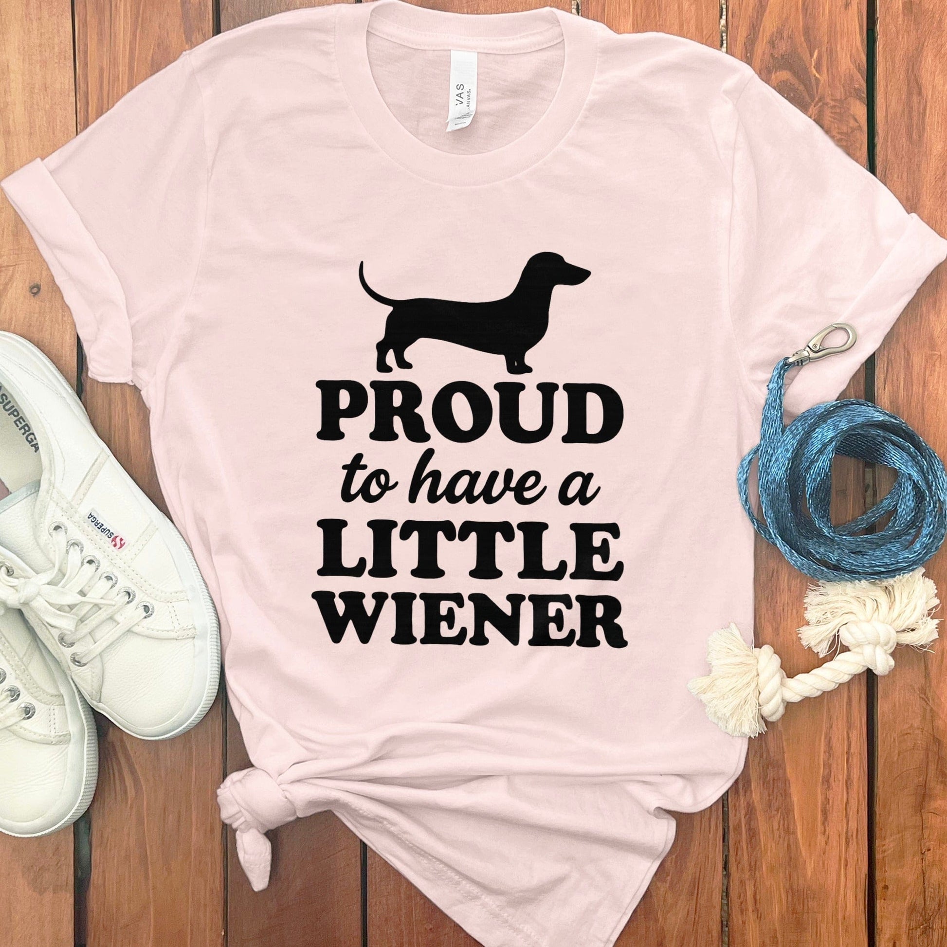 Proud to Have a Little Wiener T-Shirt product