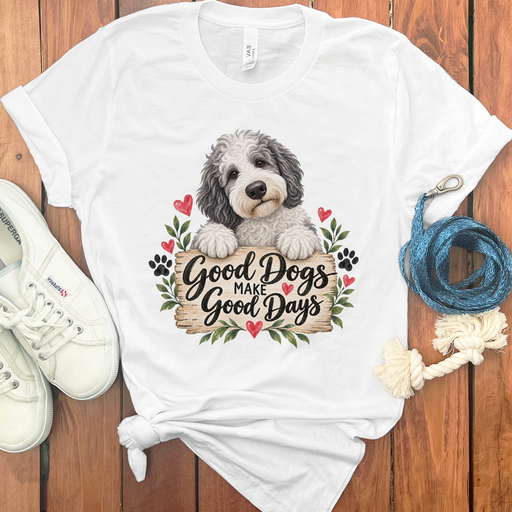 Sheepadoodle Good Days T-Shirt