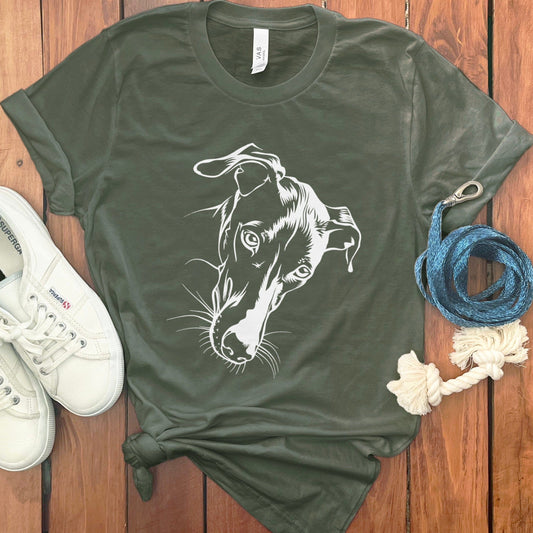 Dog Design Casual Graphic Tee product