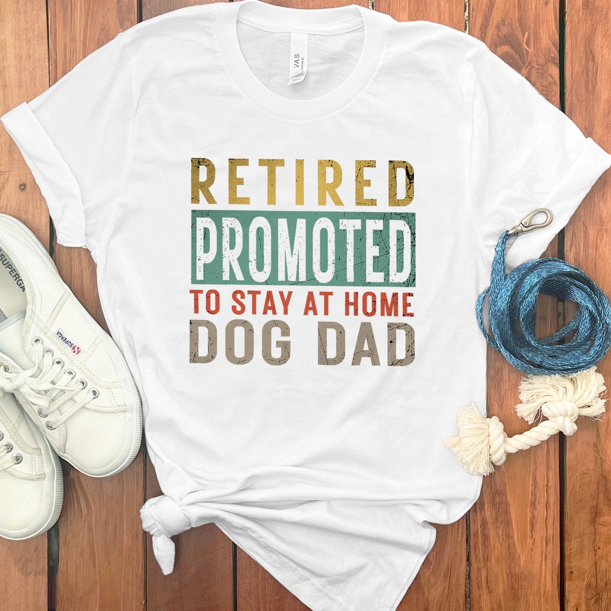 Retired Promoted To Stay At Home Dog Dad shirt product