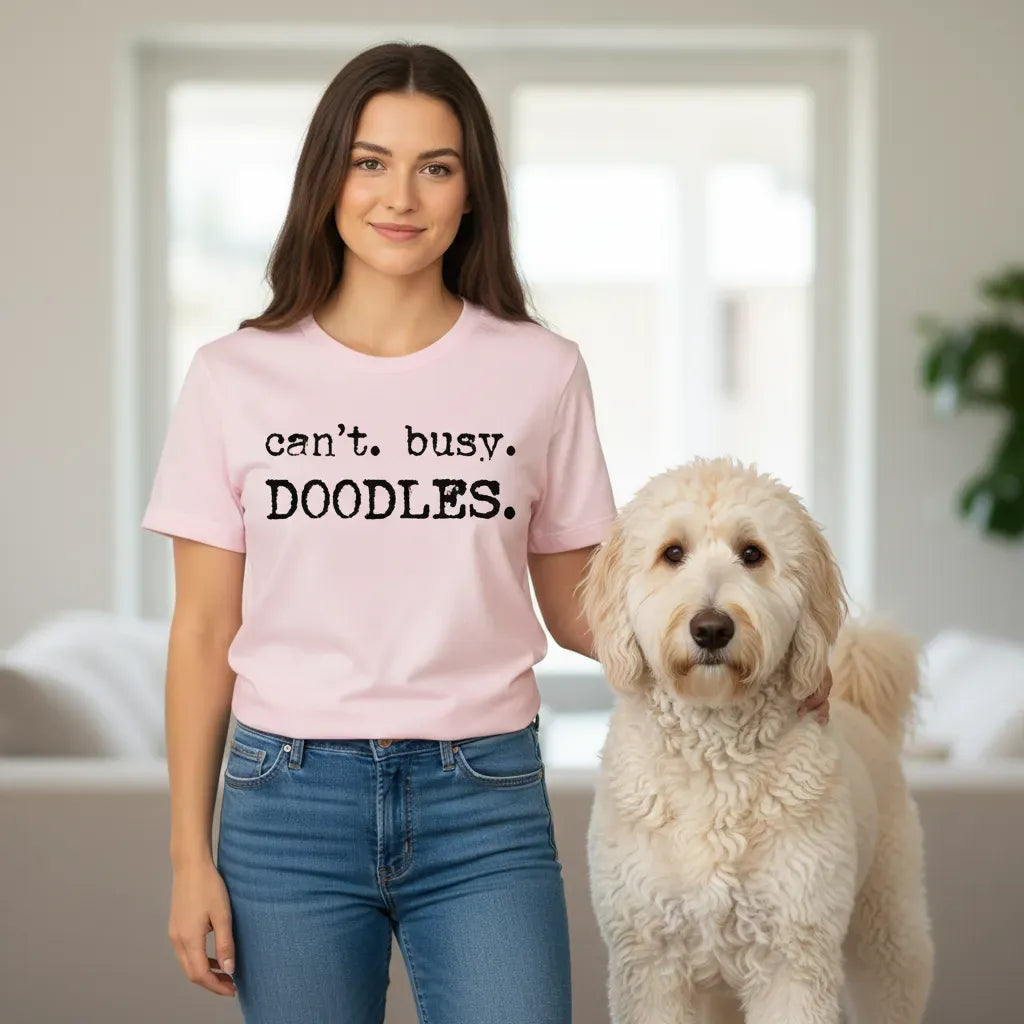 Can't Busy Doodles T-Shirt in by Puppy Jo
