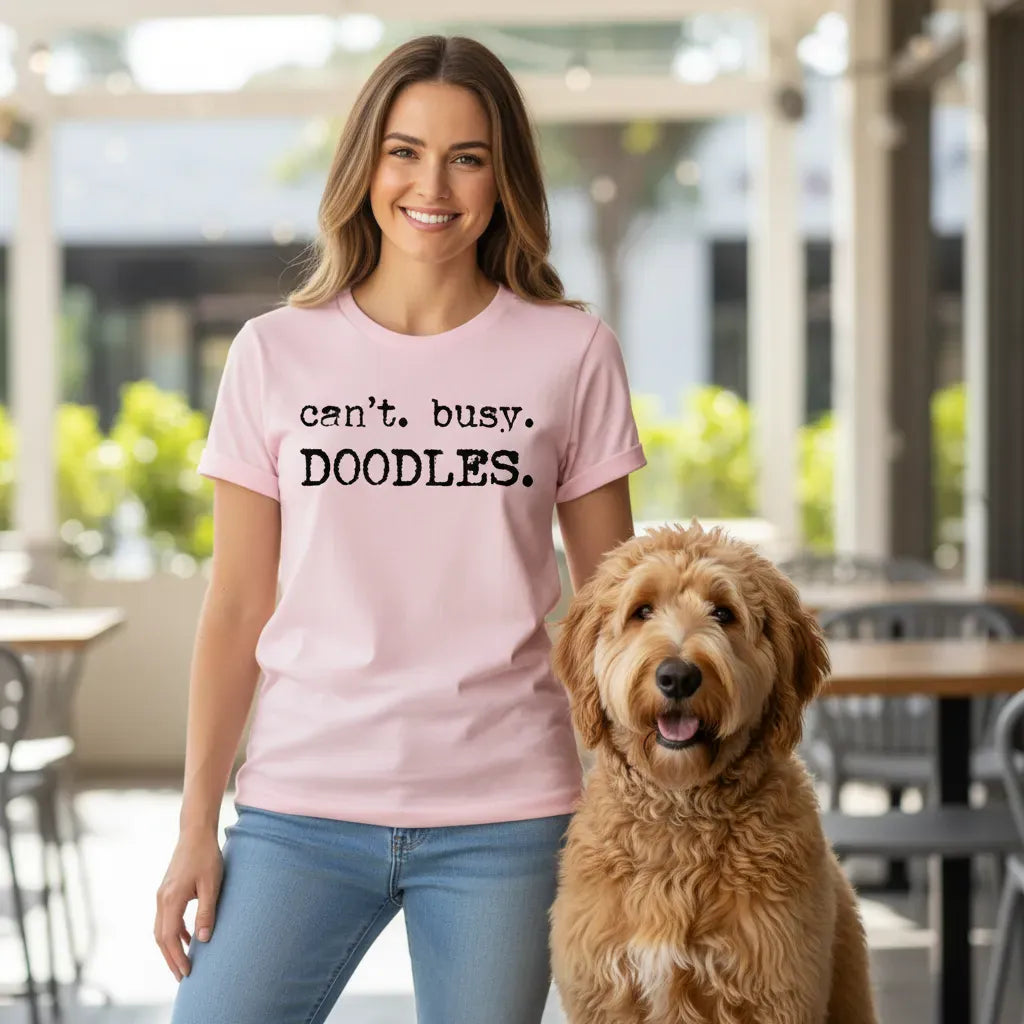 Can't Busy Doodles T-Shirt in by Puppy Jo