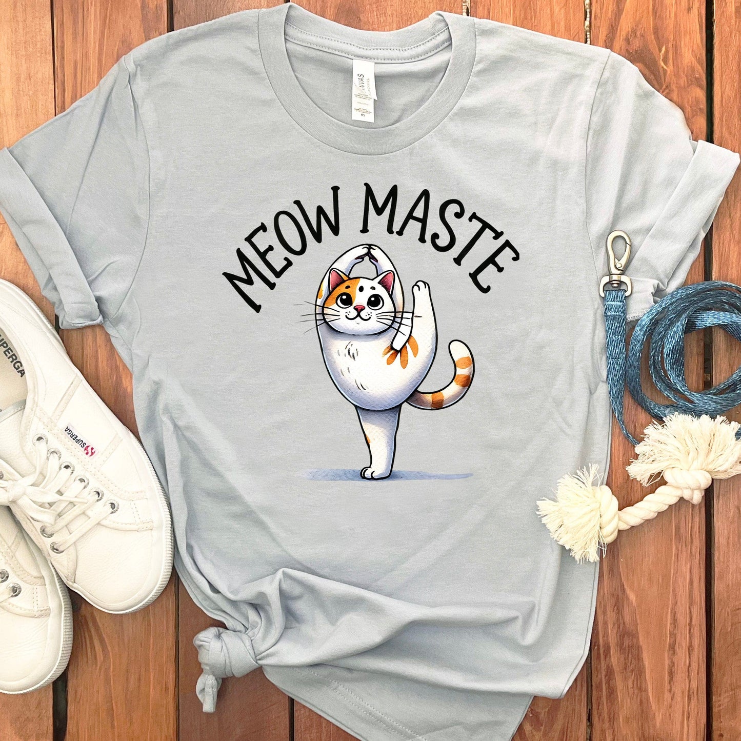 CAT YOGA POSE T-SHIRT