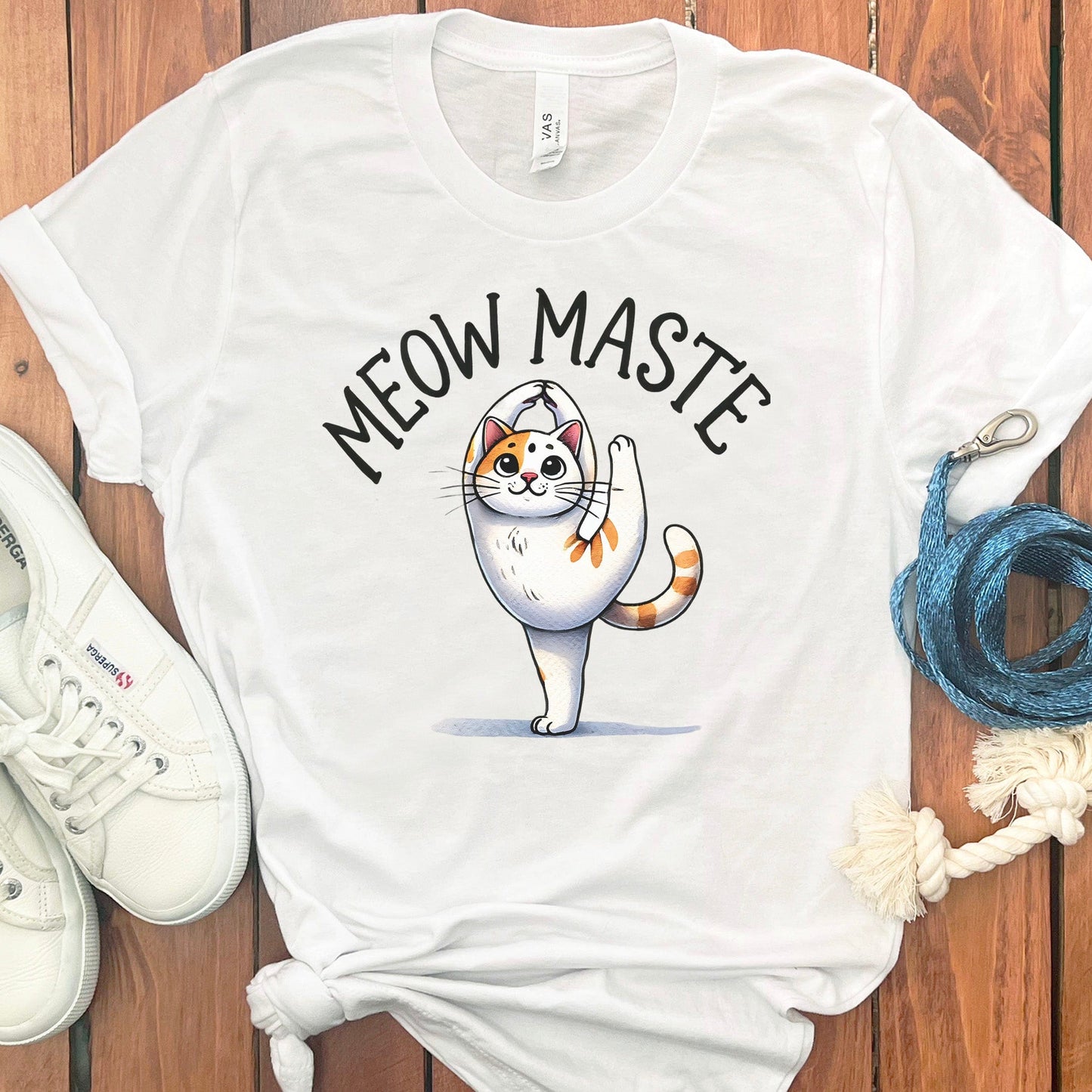 CAT YOGA POSE T-SHIRT