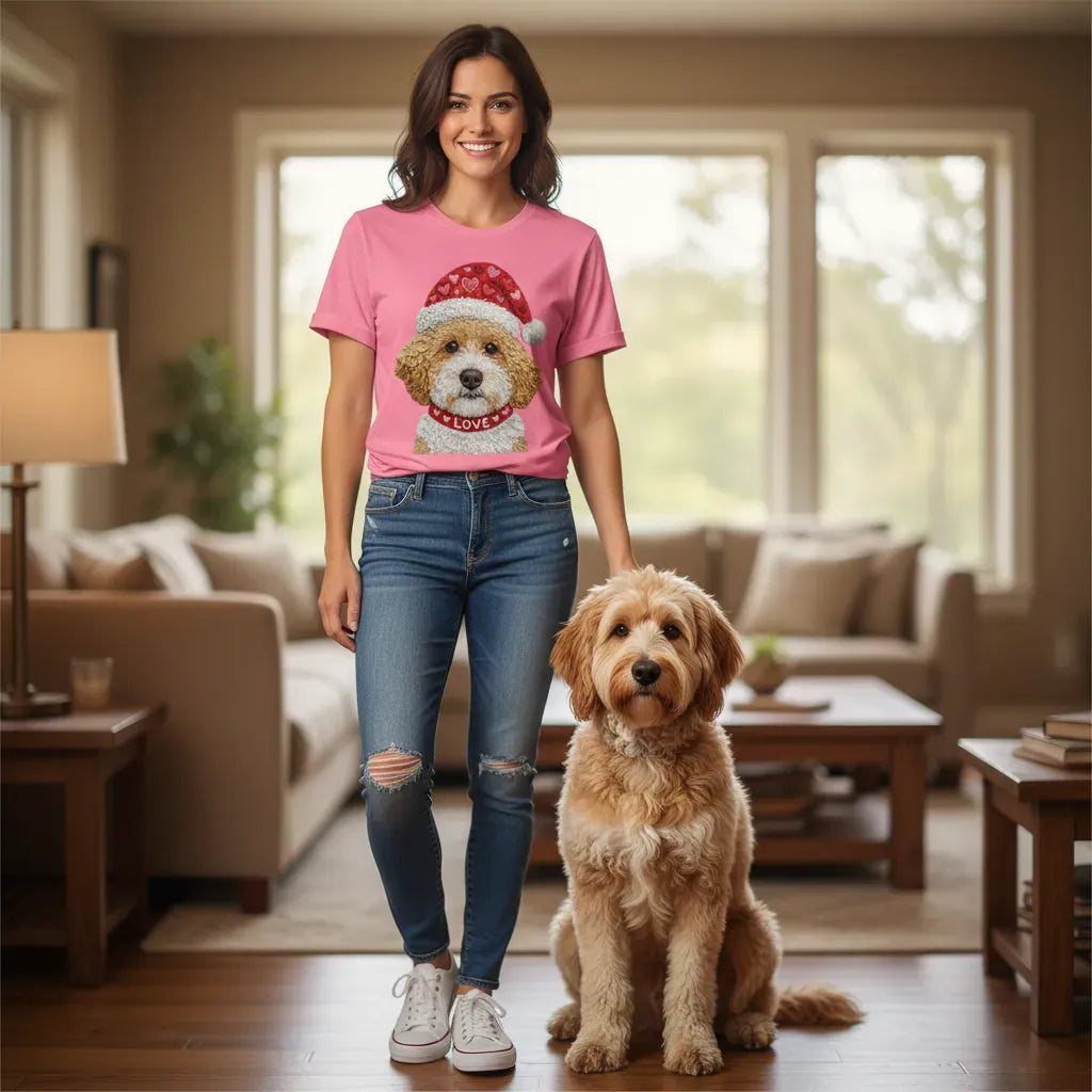 Cavapoo Love Heart T-Shirt in by Puppy Jo