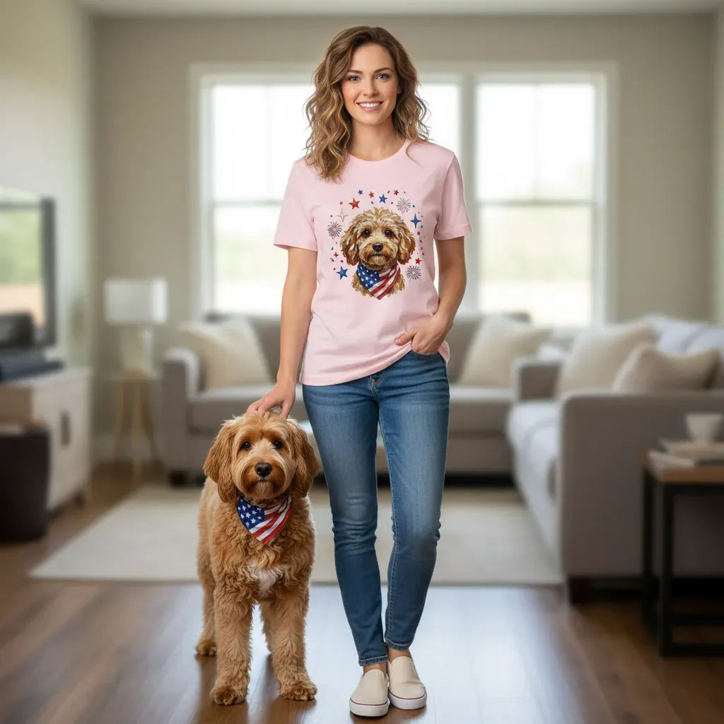 Cavapoo Spirit T-Shirt in by Puppy Jo