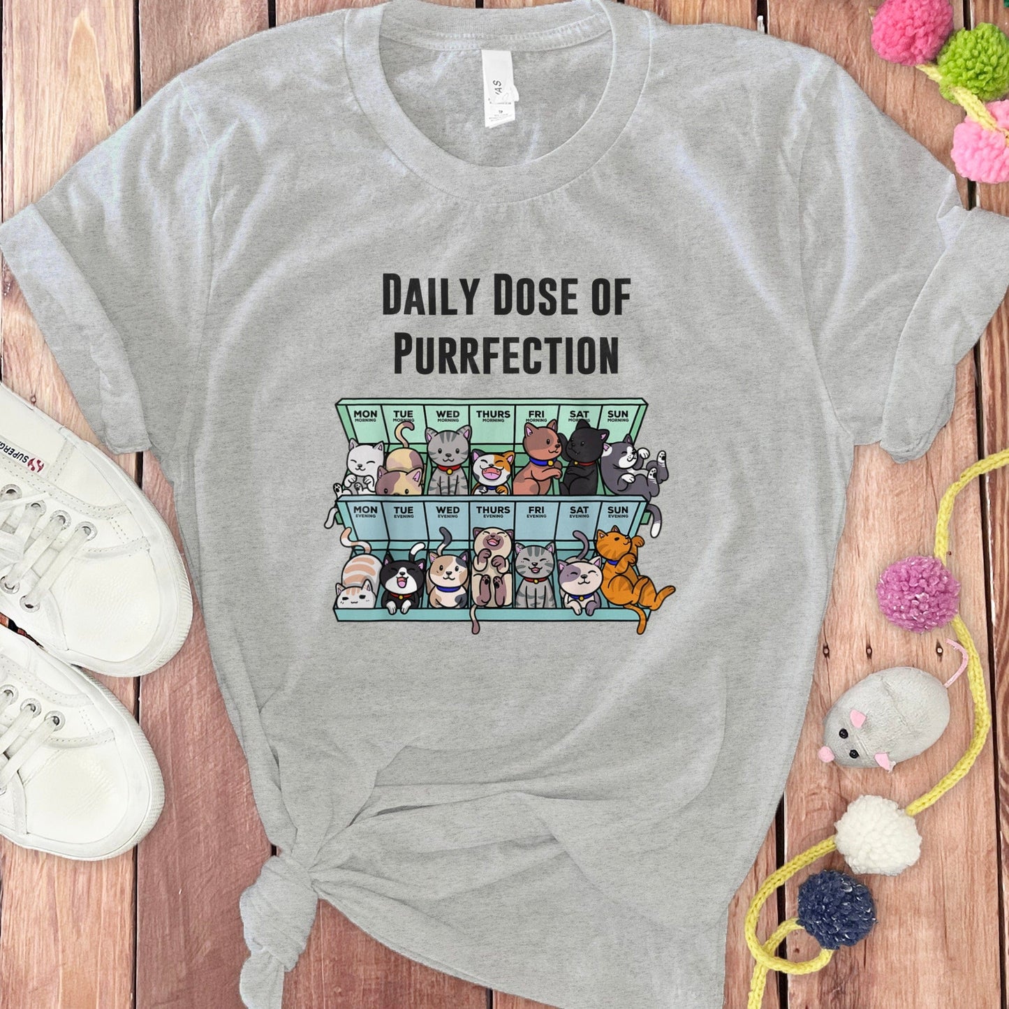 Daily Dose of Purrfection Cute T-Shirt product