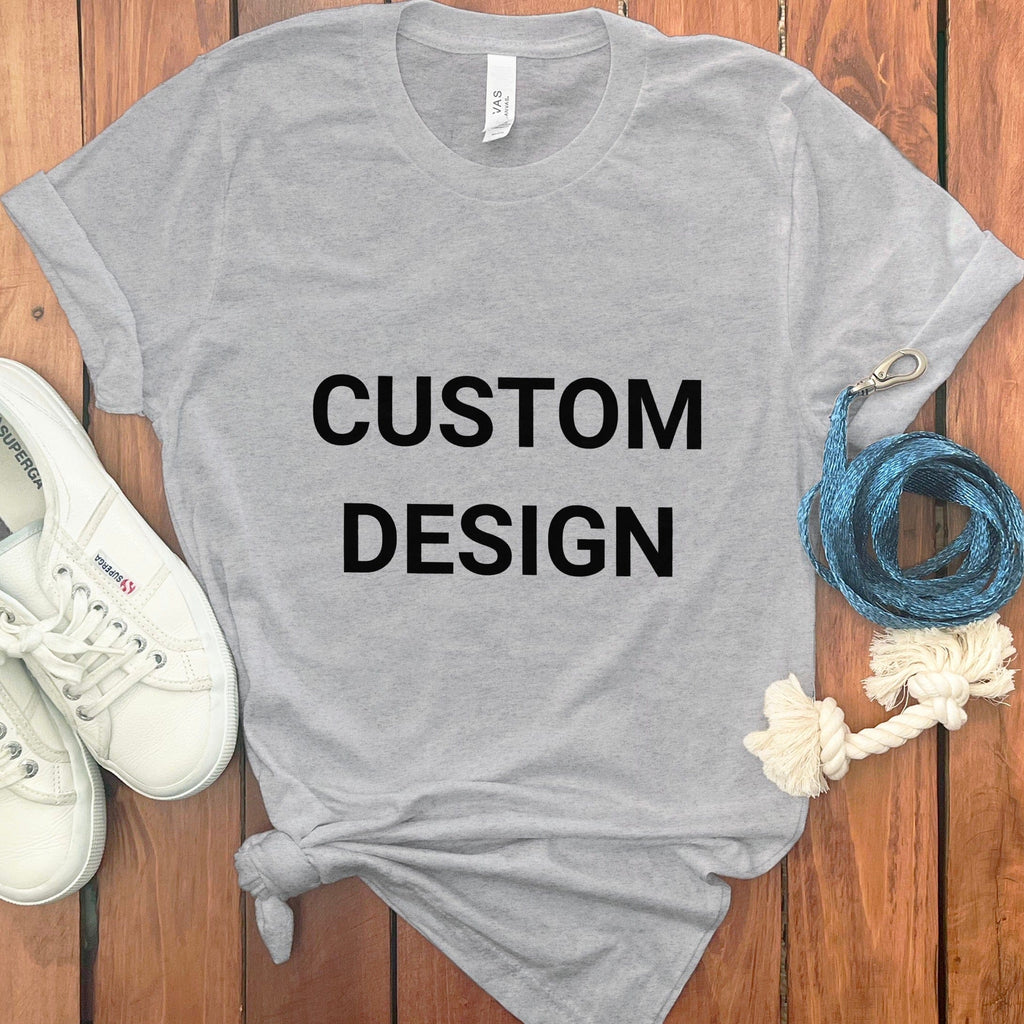 Custom Design T-Shirt For Unique Style Fashion