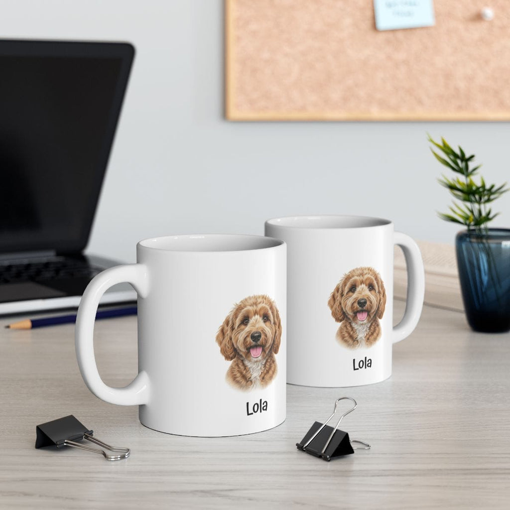 Personalized Dog Portrait Mug