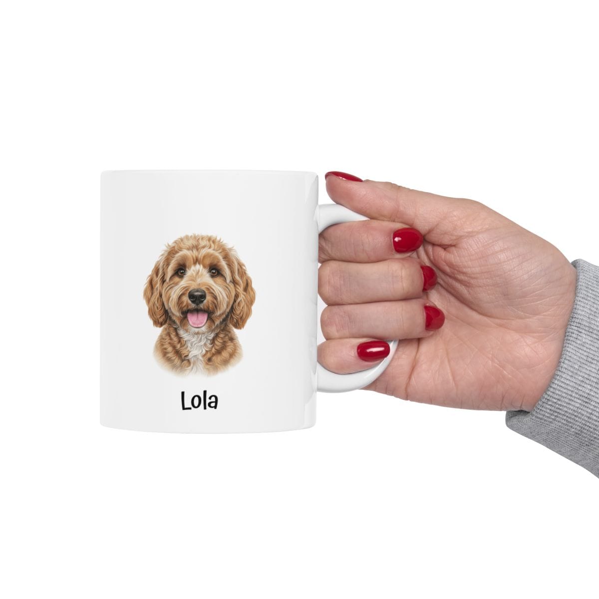 Personalized Dog Portrait Mug