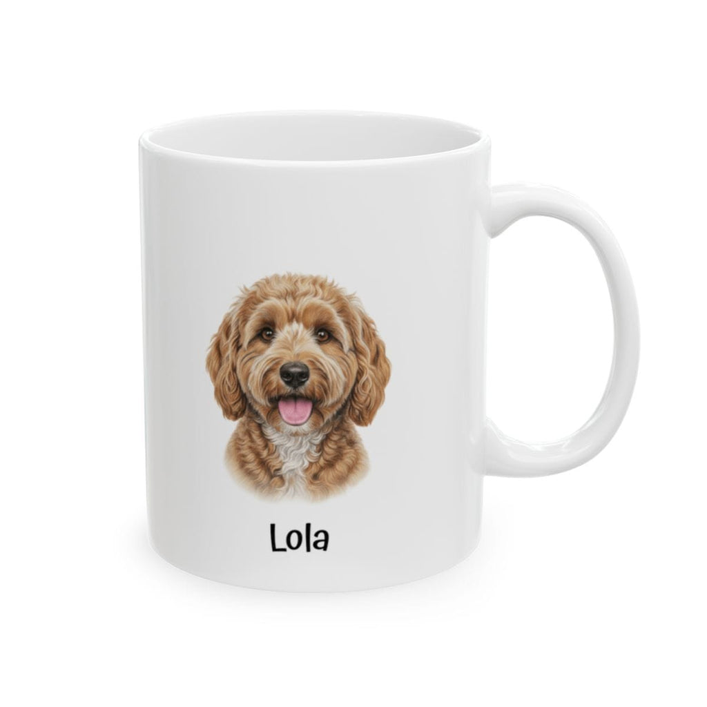 Personalized Dog Portrait Mug