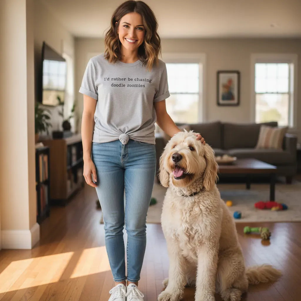 Chasing Zoomies T-Shirt in by Puppy Jo