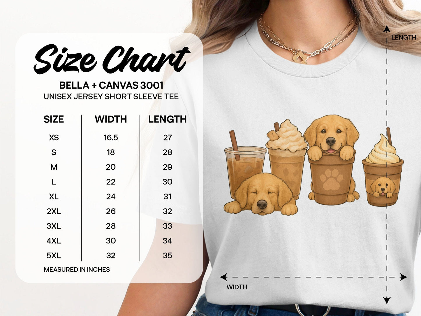 Cute Puppies and Drinks Graphic Tee Shirt product