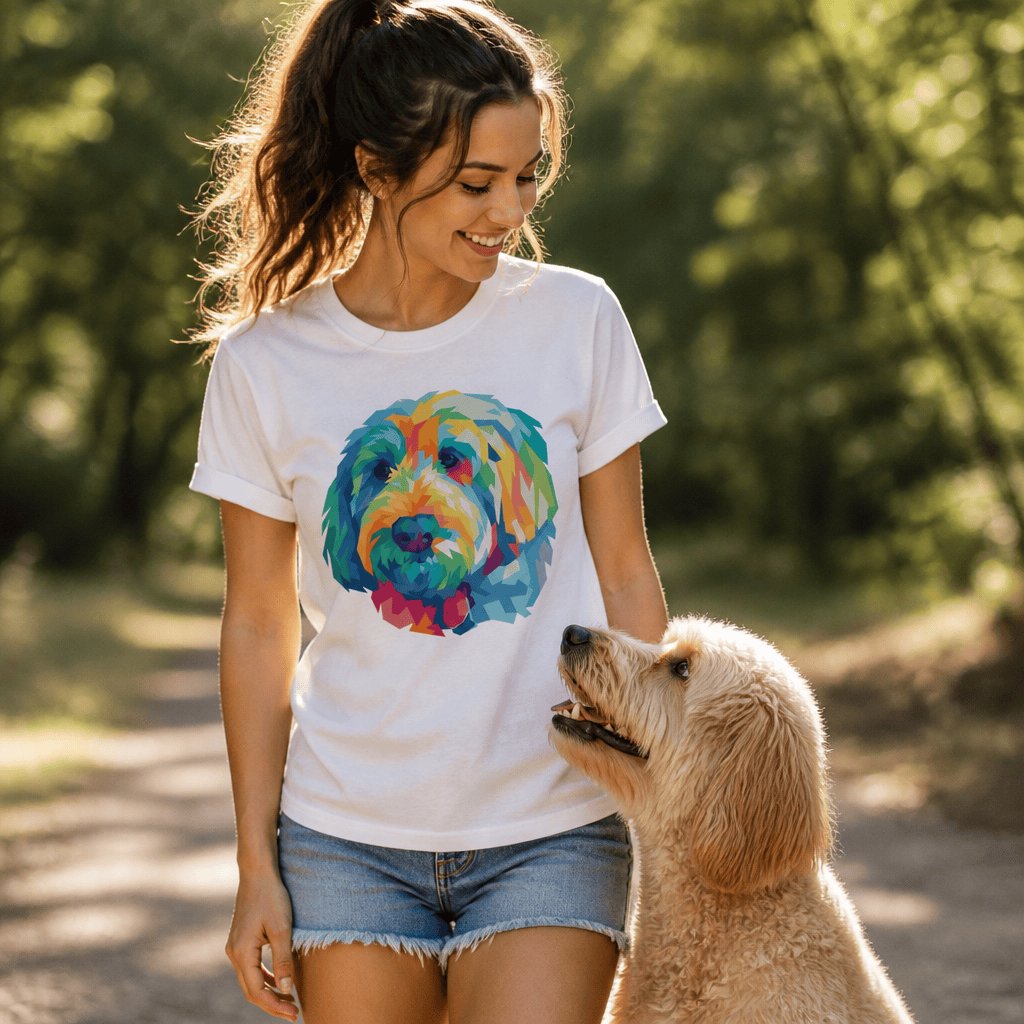 Colorful Doodle T-Shirt in by Puppy Jo