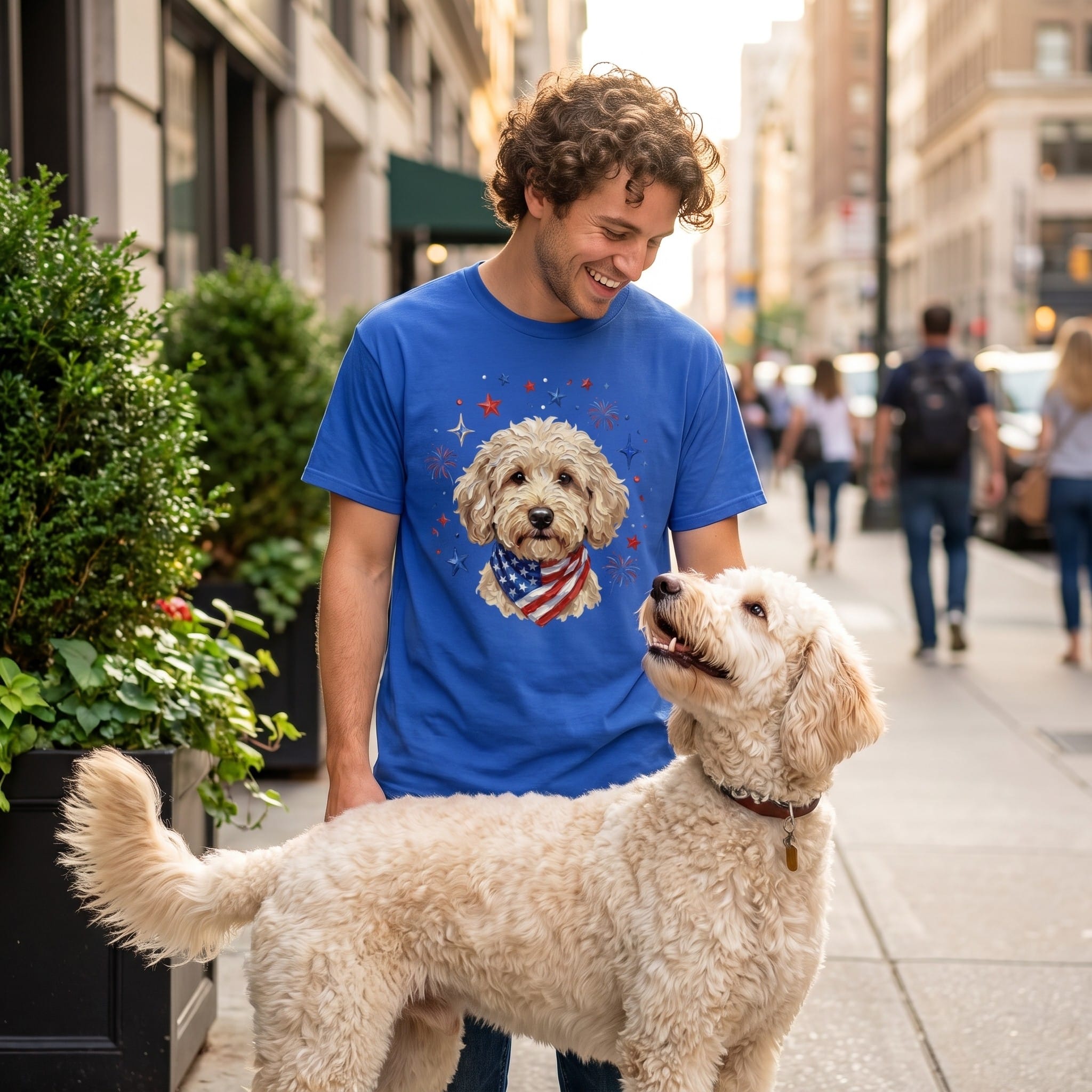 Cream Doodle Spirit T-Shirt in by Puppy Jo