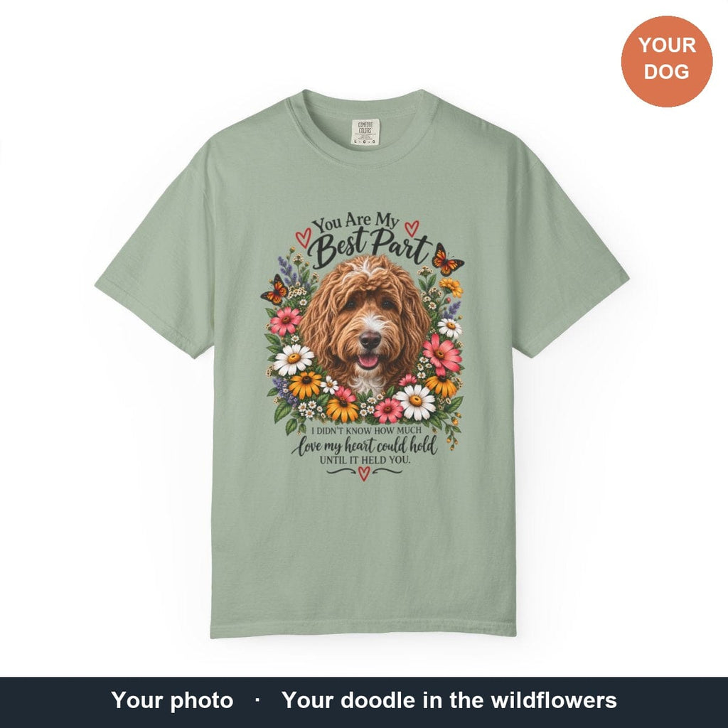 Custom Sentimental Dog Lover Signature T-Shirt in by AnywherePOD