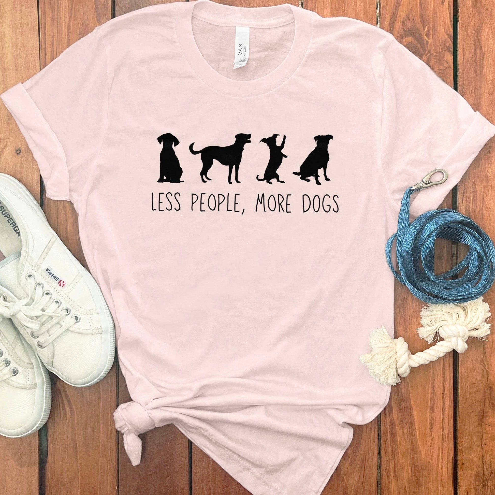 Less People More Dogs Graphic T-Shirt product