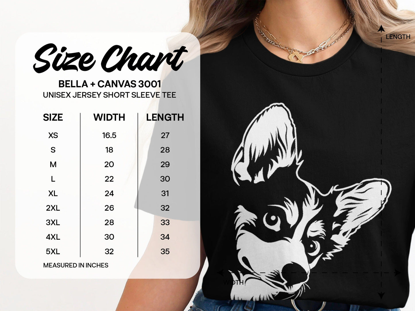 Chihuahua Graphic Tee Unisex Jersey Short Sleeve product