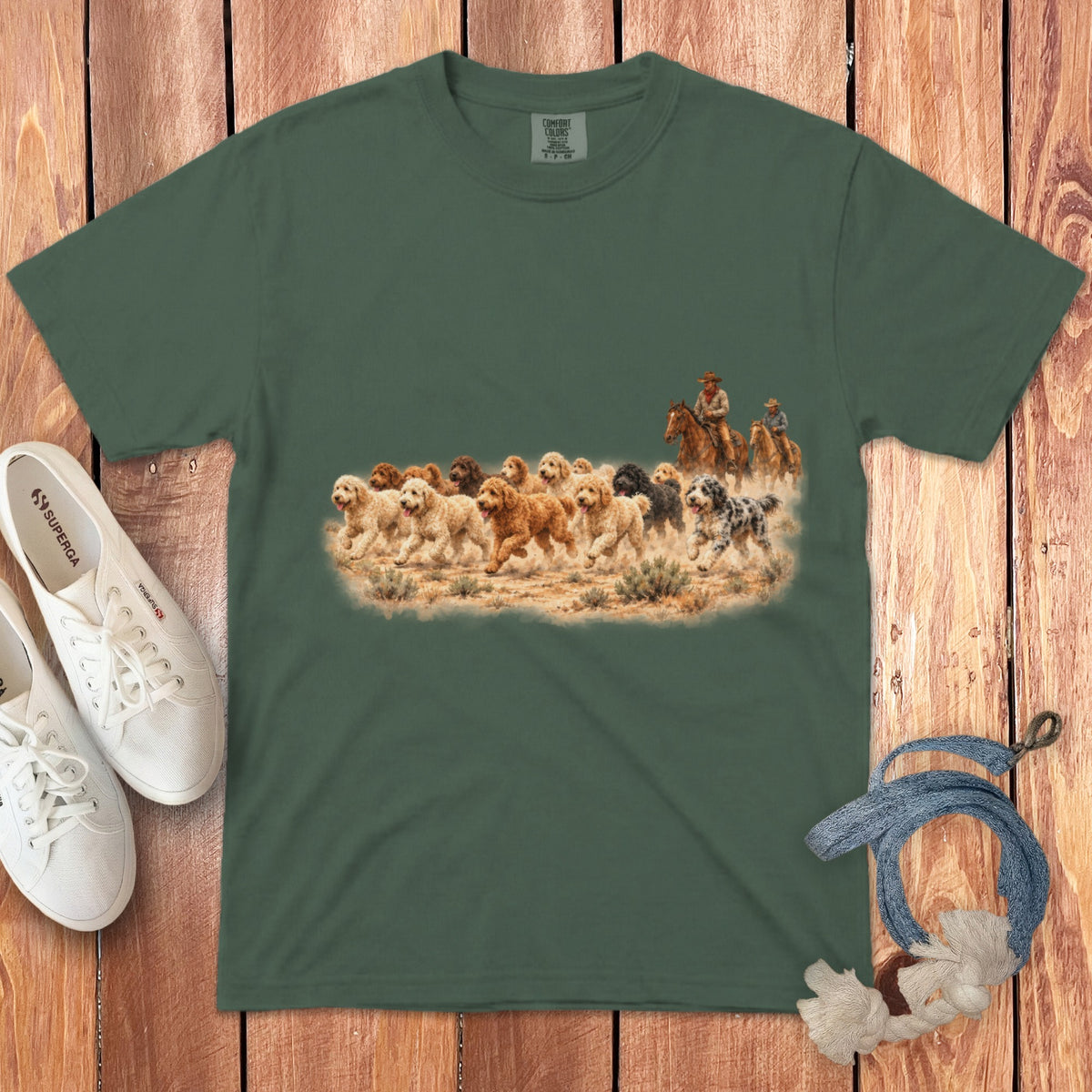 Western Doodle Round-Up Signature T-Shirt