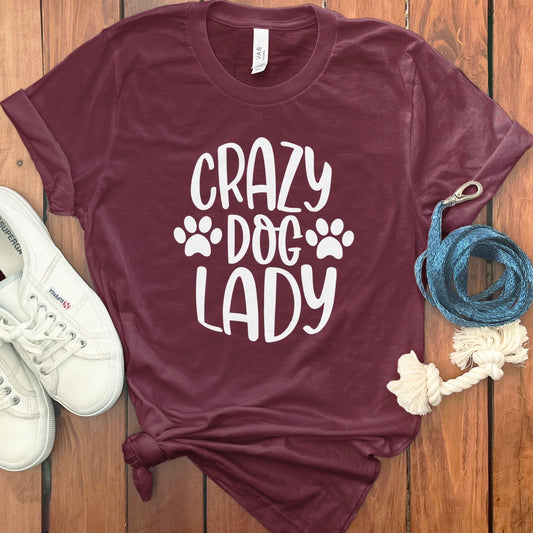 Crazy Dog Lady T-Shirt Perfect for Dog Lovers product