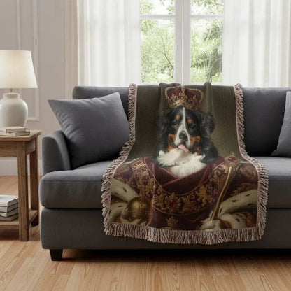 THE ROYAL PET PORTRAIT BLANKET