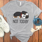 Not Today Sleeping Puppy Graphic T-Shirt Product
