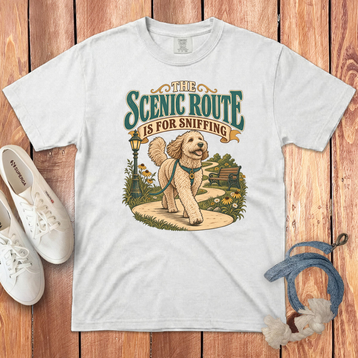 The Scenic Route Is for Sniffing Signature T-Shirt