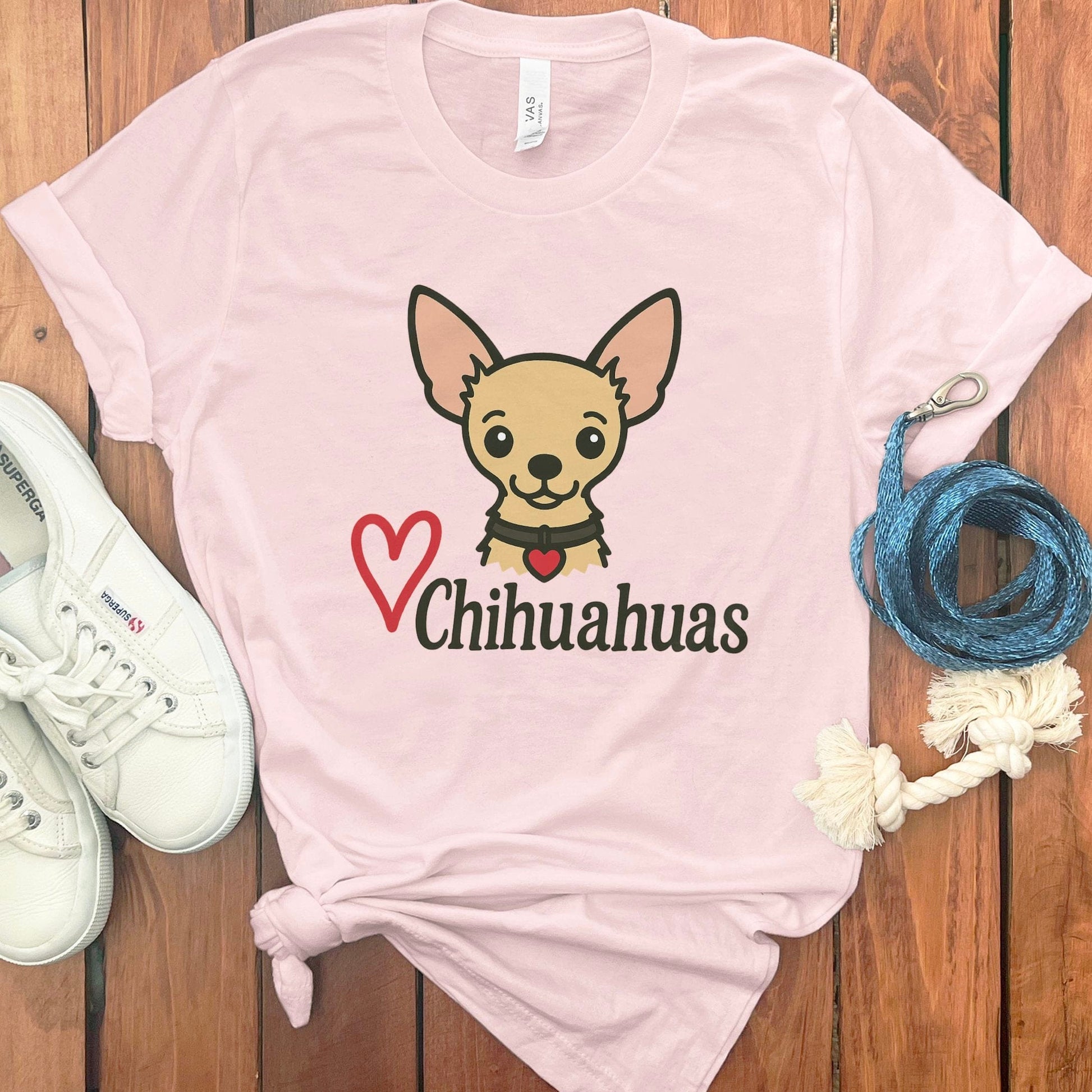 Cute Chihuahua Graphic Design T-Shirt product type